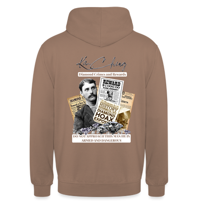 diamond range limited edition Hoodie  design 3 - mocha