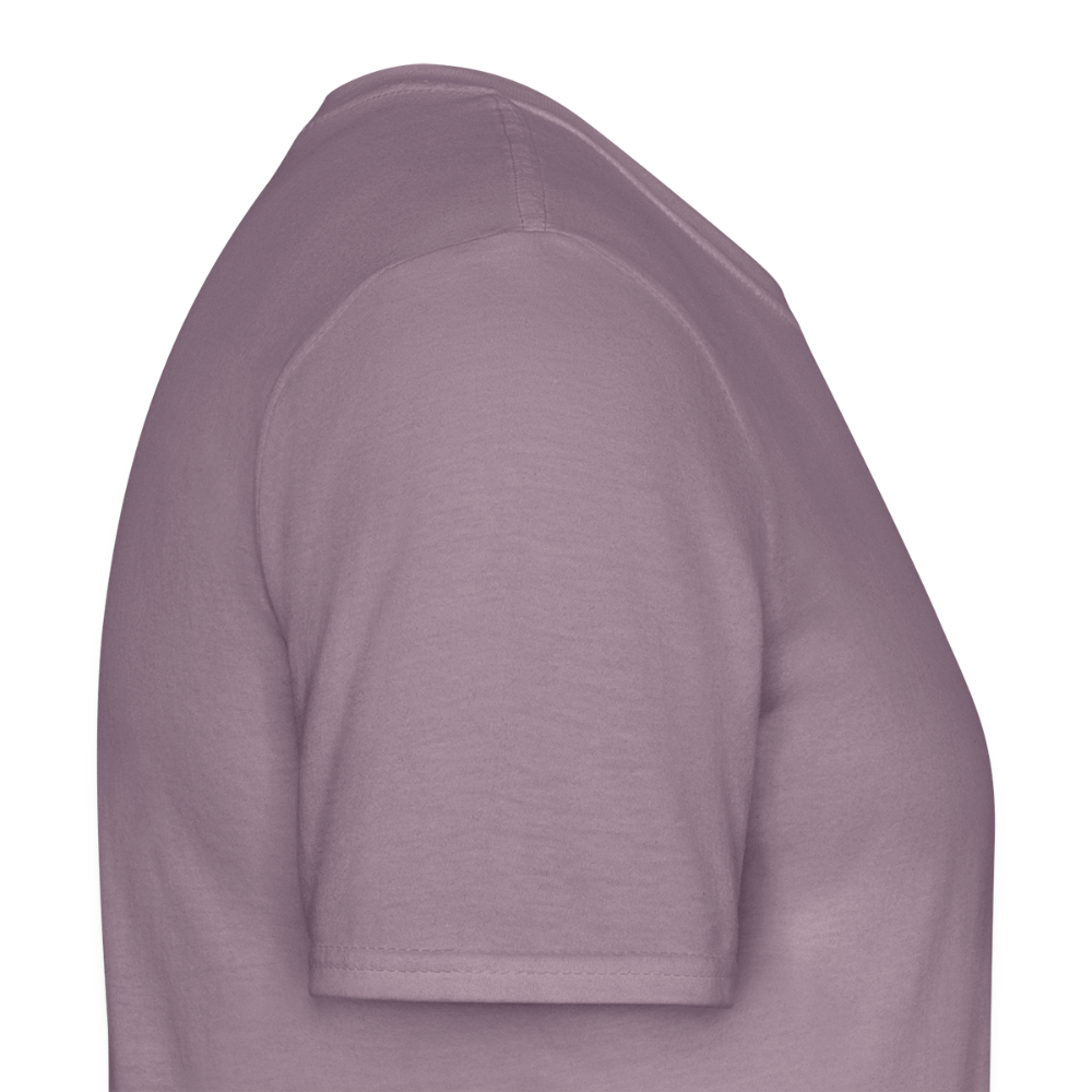 Unisex T-Shirt Bronze logo - purple-grey 