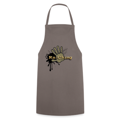 Cooking Apron gold - grey