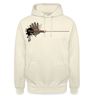Unisex Hoodie Ching Bronze logo - vanilla