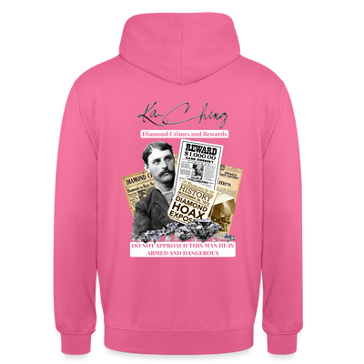 diamond range limited edition Hoodie  design 3 - pink