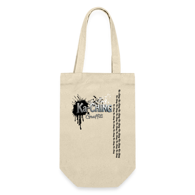 Ka-Ching Gift Bag for Bottles (silver) - nature