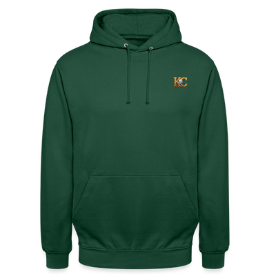 diamond range limited edition Hoodie  design 3 - bottle green