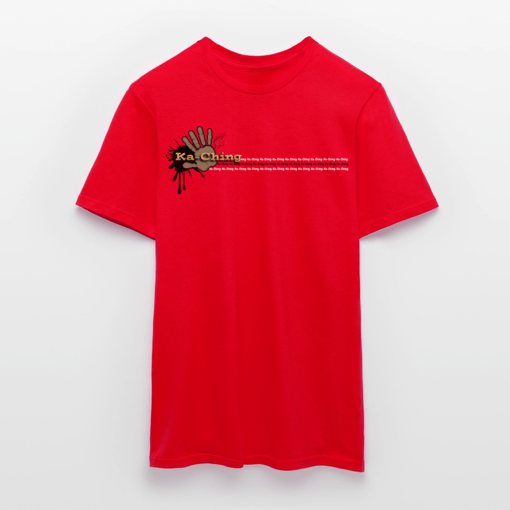 Unisex T-Shirt Ching Gold Logo CHGD-T-02c - red