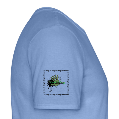 Unisex T-Shirt Ching Green Logo CHGR-T-01c - carolina blue