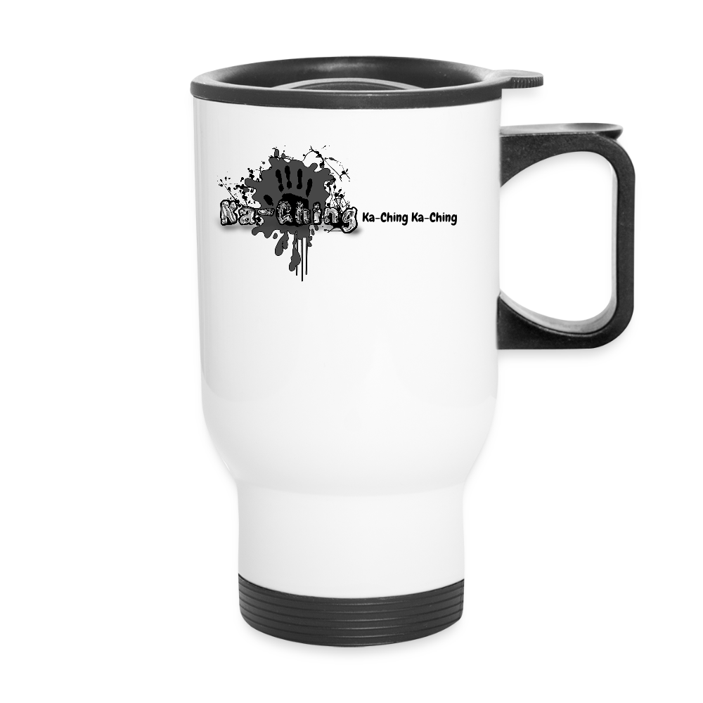 Ka-Ching Travel Mug  Ching Silver - white