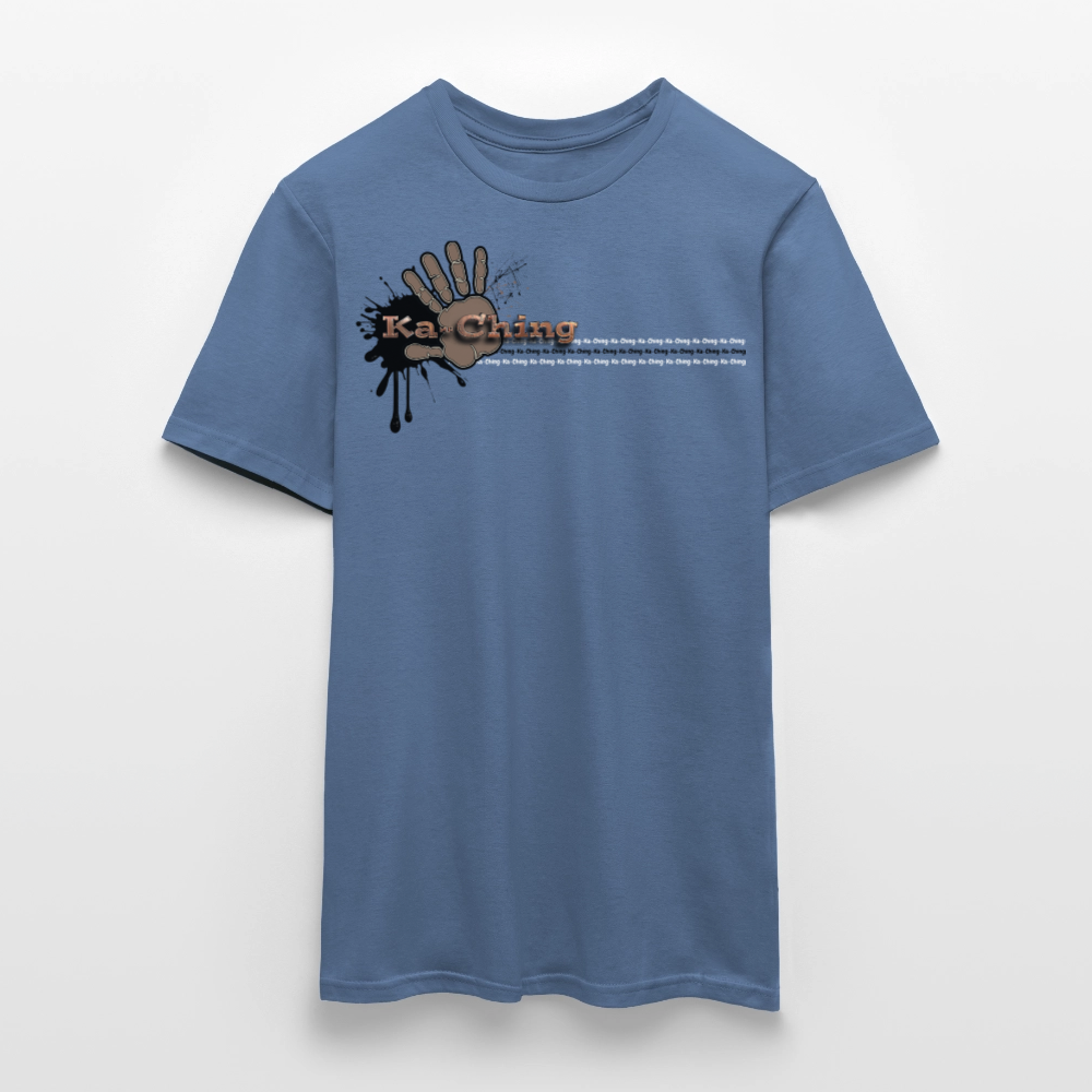 Unisex T-Shirt Ching Bronze Logo CHBZ-T-04c - dove blue 