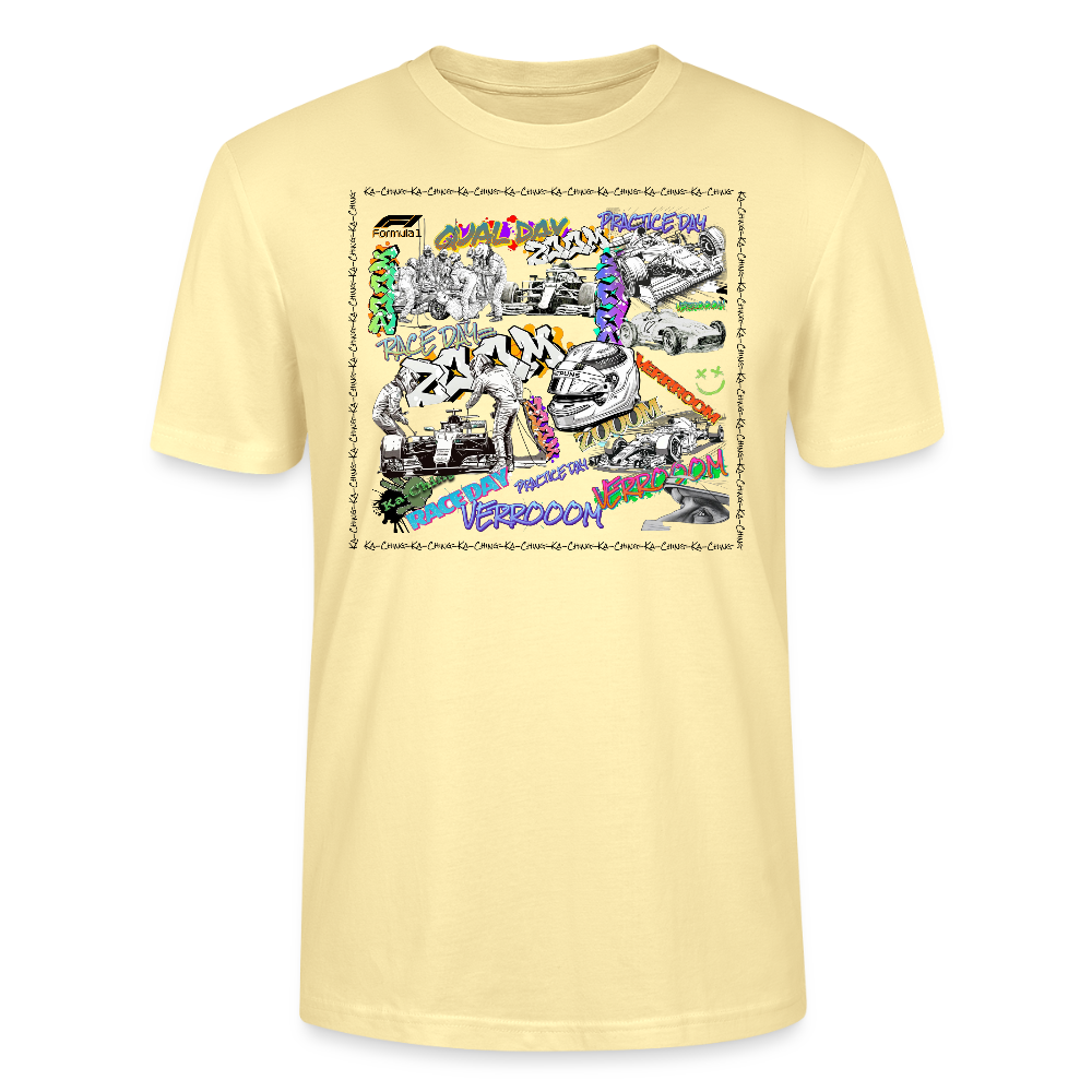 Unisex T-Shirt Graffiti F1 - cream