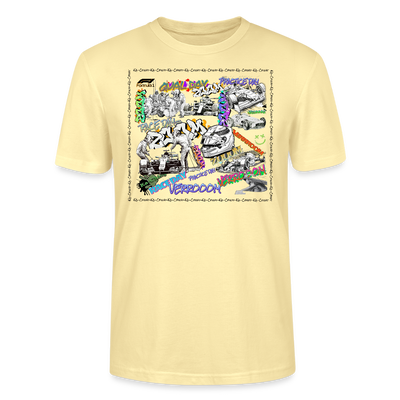 Unisex T-Shirt Graffiti F1 - cream