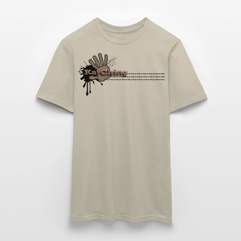 Unisex T-Shirt Ching Bronze Logo CHBZ-T-04w - sand beige