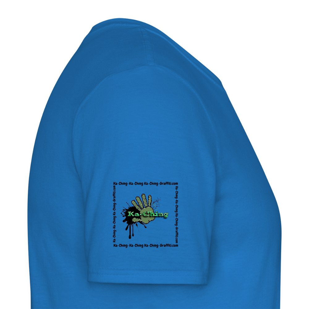 Unisex T-Shirt Ching Green Logo CHGR-T-01c - royal blue
