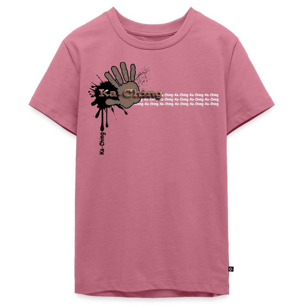 Unisex T-Shirt Ching Bronze Logo - mauve
