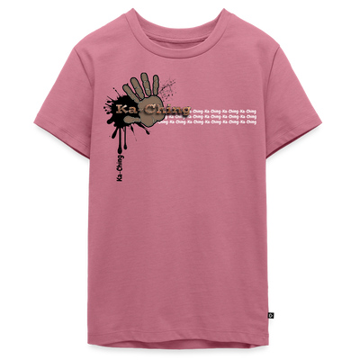 Unisex T-Shirt Ching Bronze Logo - mauve