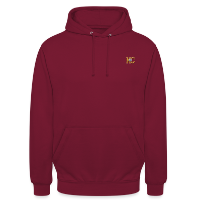 Diamond Range Unisex Hoodie limited editions design 2 - bordeaux