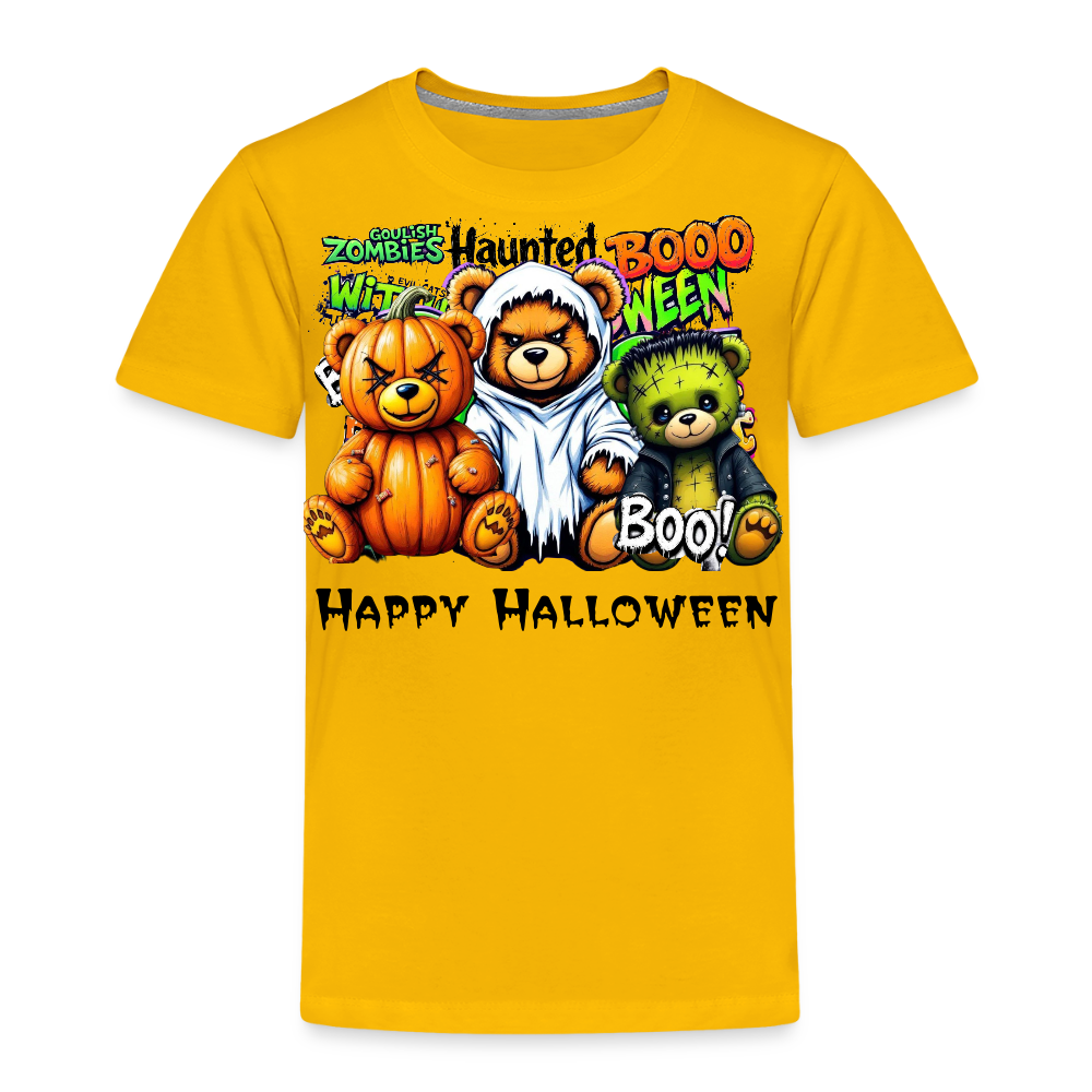 Teddies dress-up Tee - sun yellow