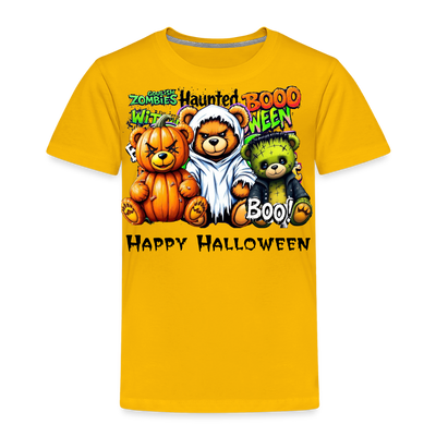 Teddies dress-up Tee - sun yellow