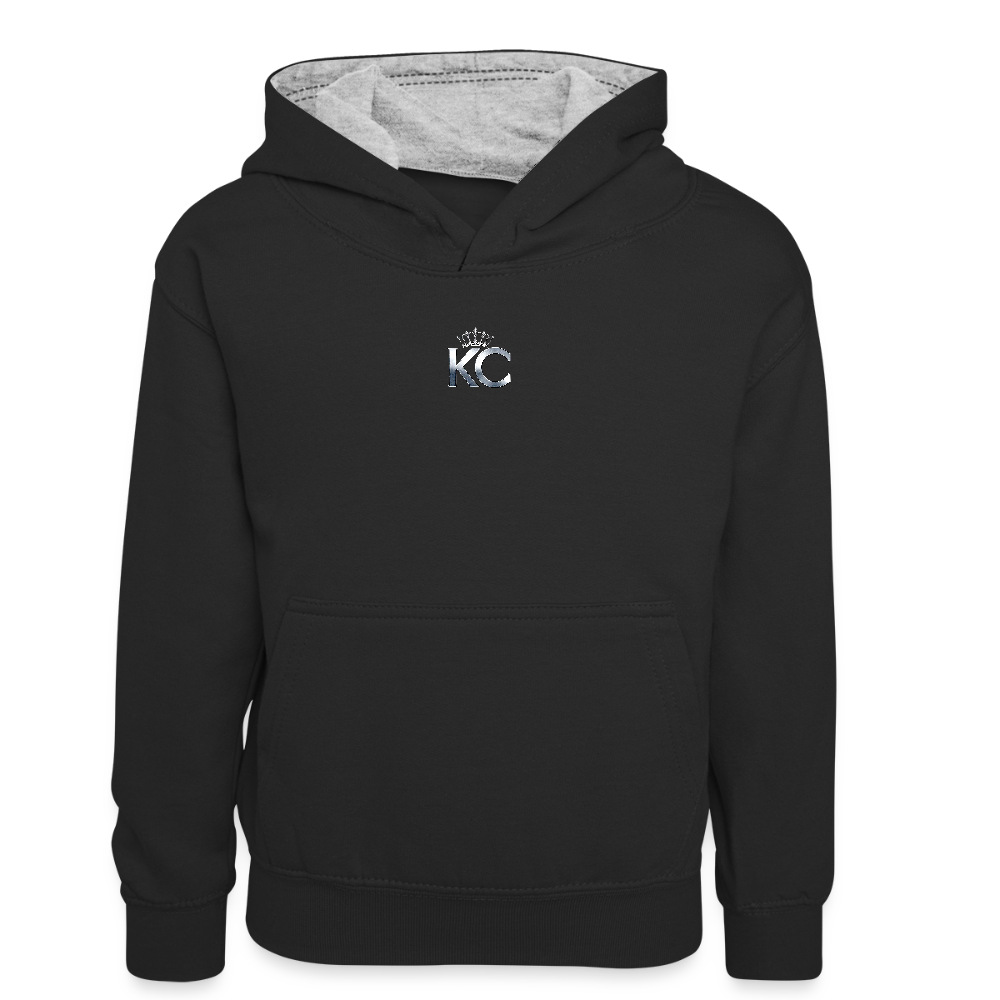 Silver Range City Bonds Robɓery 1990 Hoodie limited edition - black/heather grey