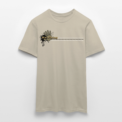 Unisex T-Shirt Ching Gold Logo CHGD-T-02c - sand beige