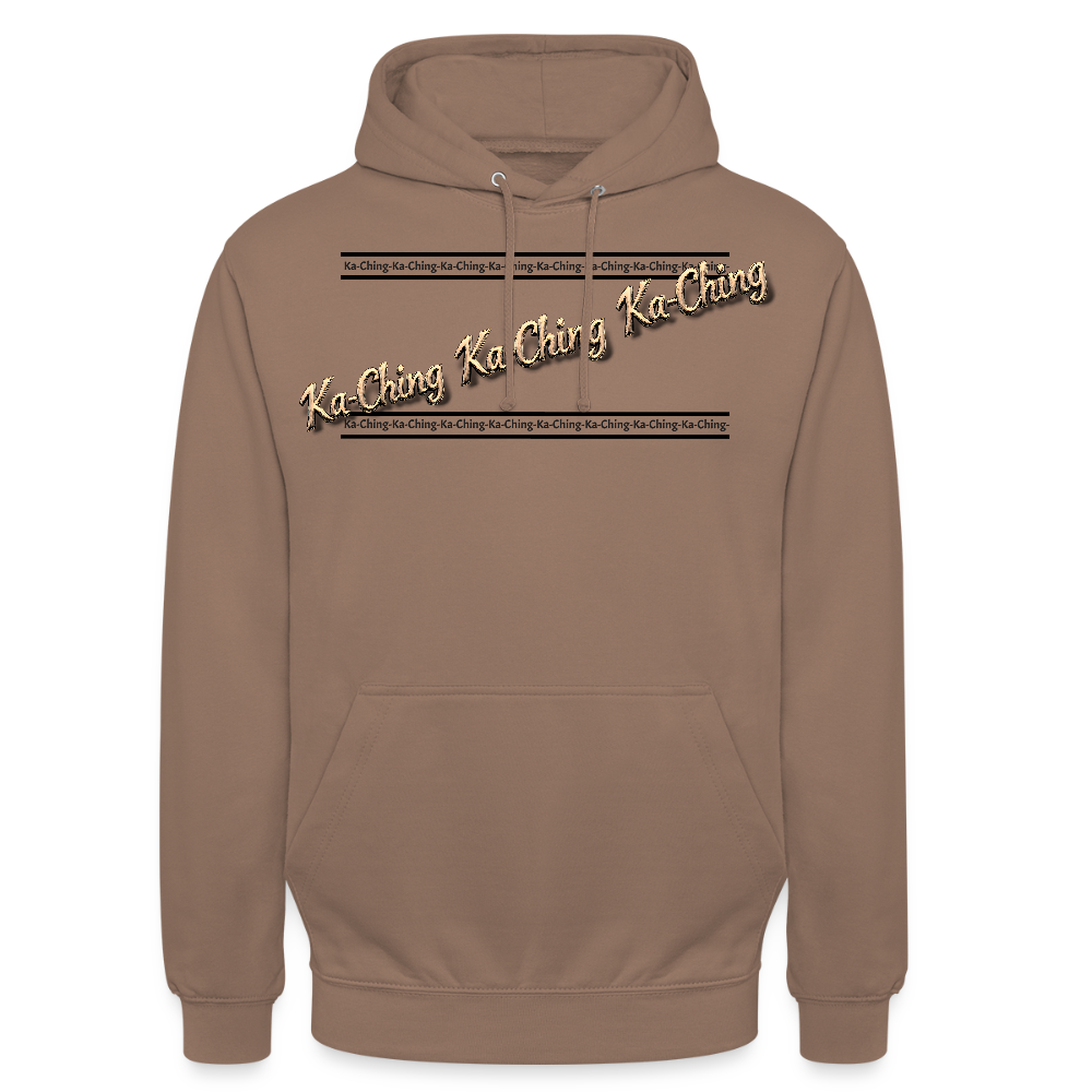 Ka-Ching Unisex Hoodie design 2 - mocha