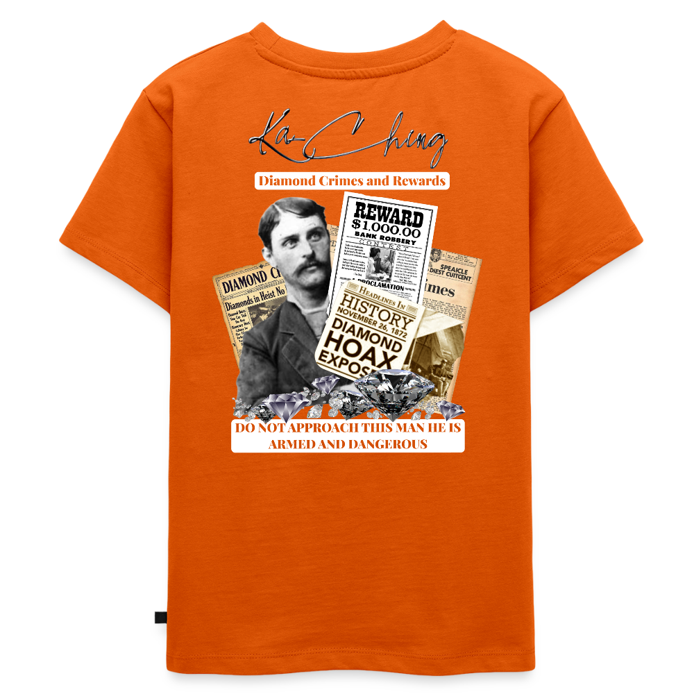 Diamond Range Diamond Hoax Tee limited edition - orange 