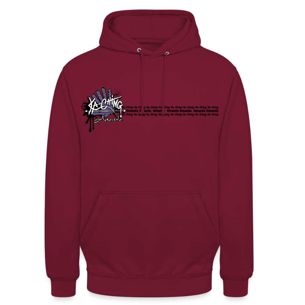 Ka-Ching Amanda Hoodie. - bordeaux