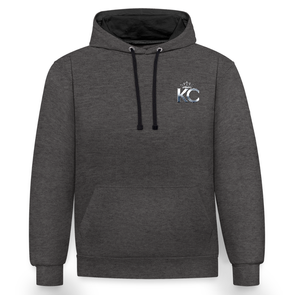 Silver Range City Bonds Robɓery 1990 Hoodie limited edition - charcoal/black