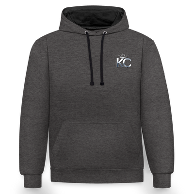 Silver Range City Bonds Robɓery 1990 Hoodie limited edition - charcoal/black