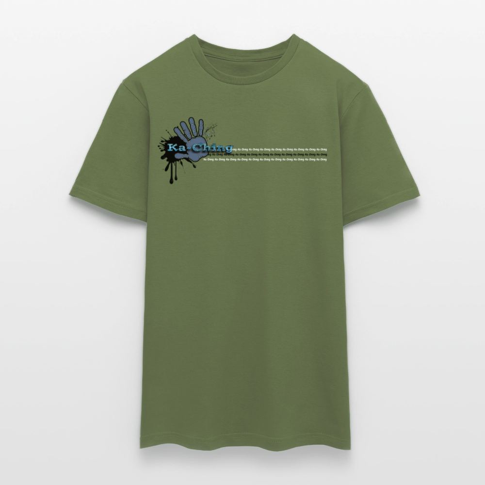 Unisex T-Shirt Ching Blue Logo CHBL-T-05c - military green