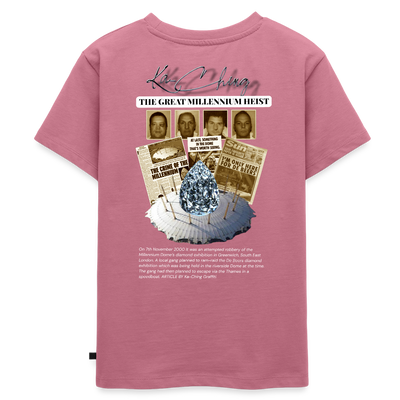 Diamond Range Millenium Heist 2000 Tee limited edition - mauve