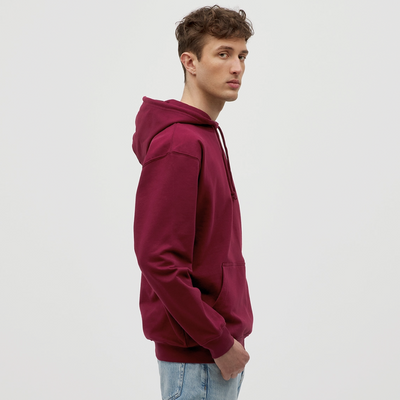 Ka-Ching Unisex Hoodie Ching Bronze logo - bordeaux