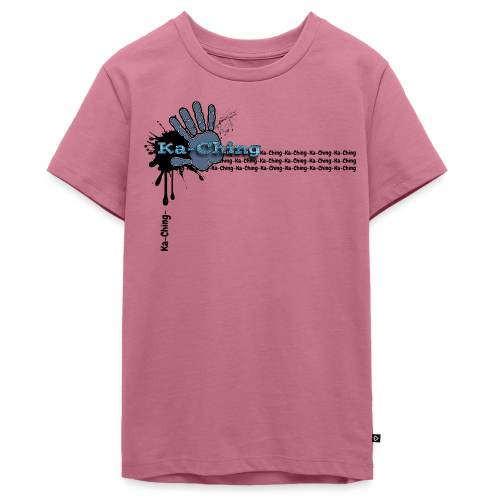 Unisex T-Shirt Ching Blue Logo - mauve