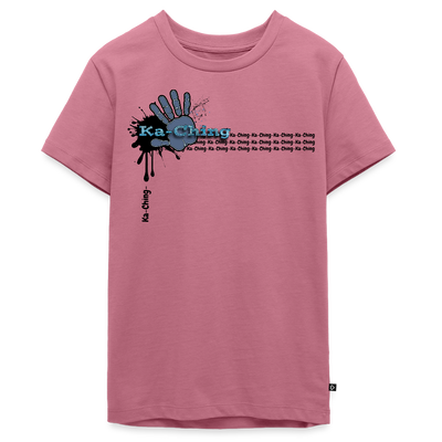 Unisex T-Shirt Ching Blue Logo - mauve