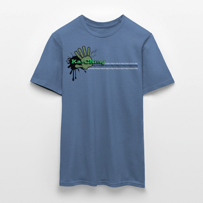 Unisex T-Shirt Ching Green Logo CHGR-T-01c - dove blue 
