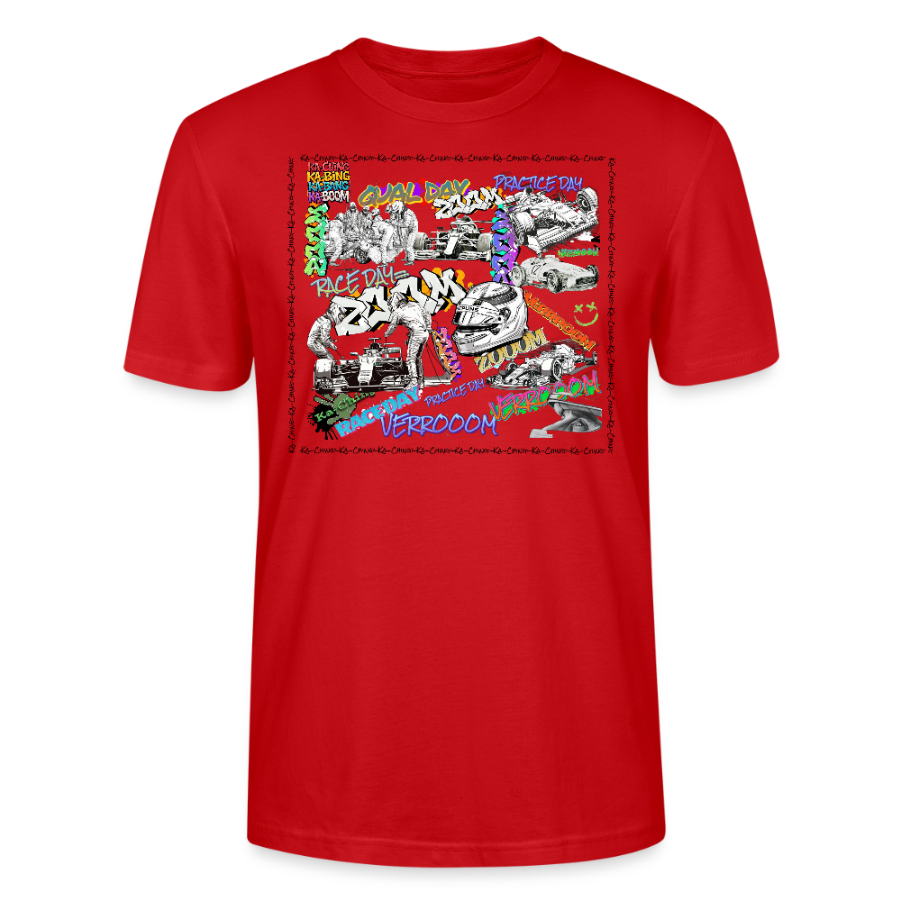 Ka-Ching Motorsports Graffiti T-Shirt - red
