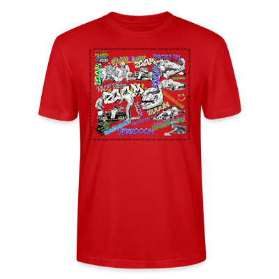 Ka-Ching Motorsports Graffiti T-Shirt - red