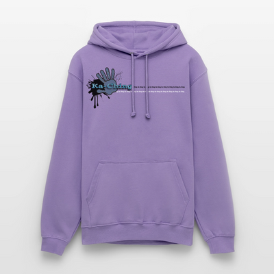 Unisex Hoodie Ching Blue logo - lavender