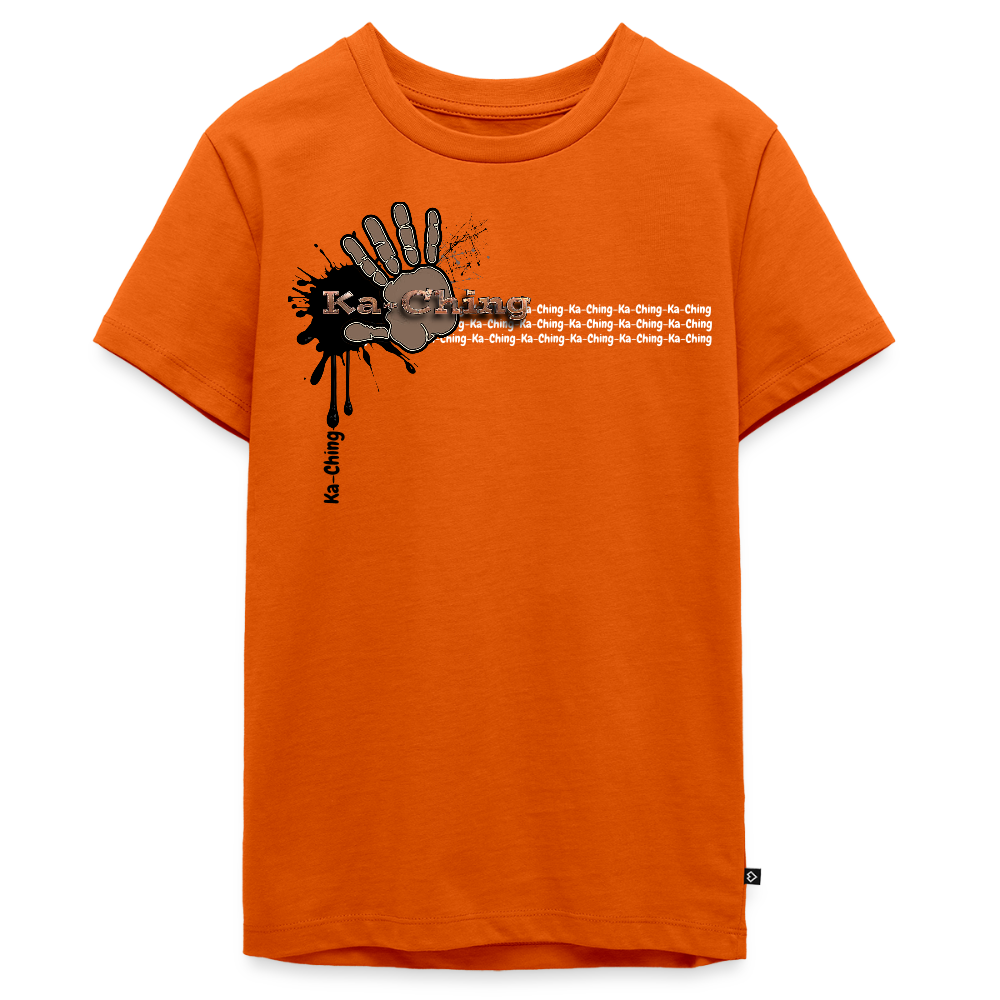 Unisex T-Shirt Ching Bronze Logo - orange 