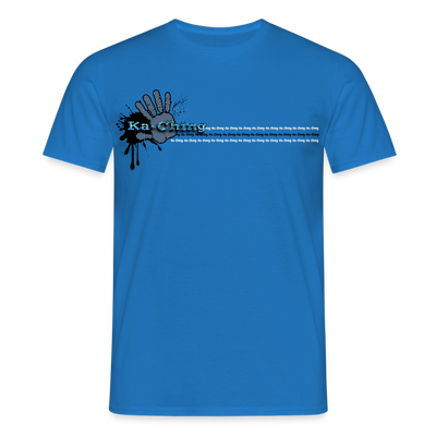 Unisex T-Shirt Ching Blue Logo CHBL-T-05c - royal blue