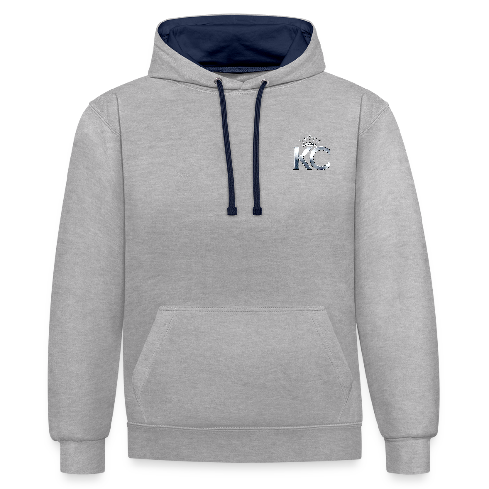 Silver Range City Bonds Robɓery 1990 Hoodie limited edition - heather grey/navy