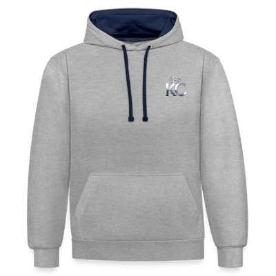 Silver Range City Bonds Robɓery 1990 Hoodie limited edition - heather grey/navy
