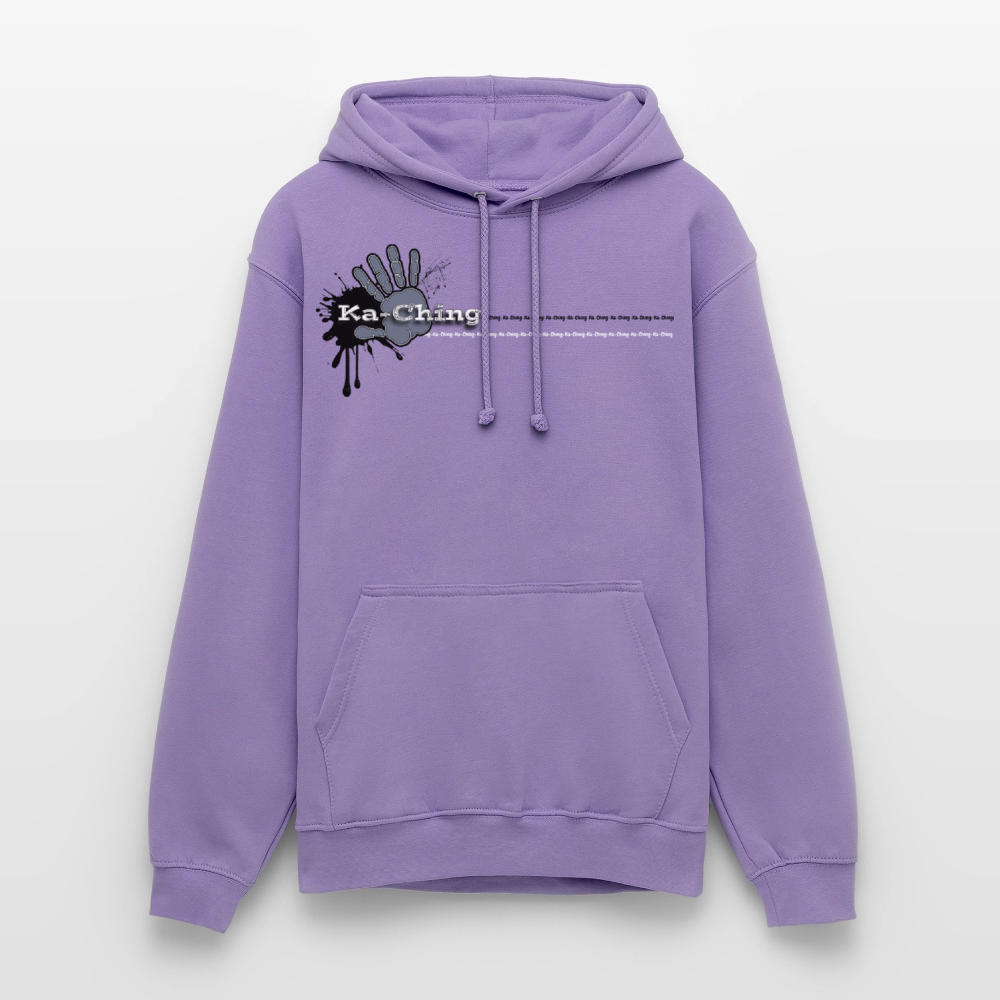 Unisex Hoodie Ching Silver logo - lavender