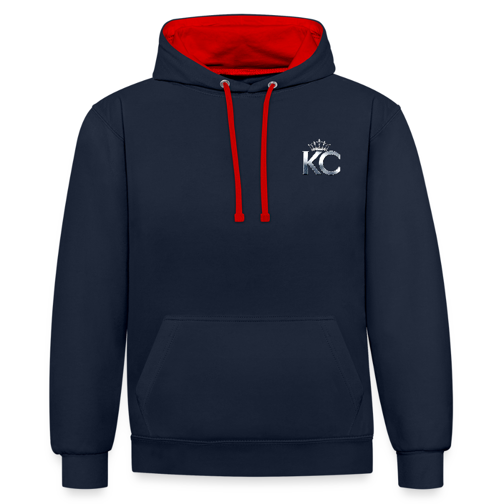 Silver Range City Bonds Robɓery 1990 Hoodie limited edition - navy/red