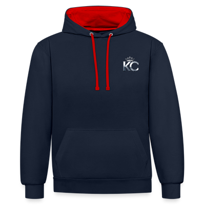 Silver Range City Bonds Robɓery 1990 Hoodie limited edition - navy/red
