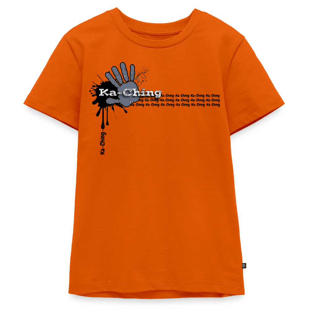 Unisex T-Shirt Ching Silver Logo - orange 