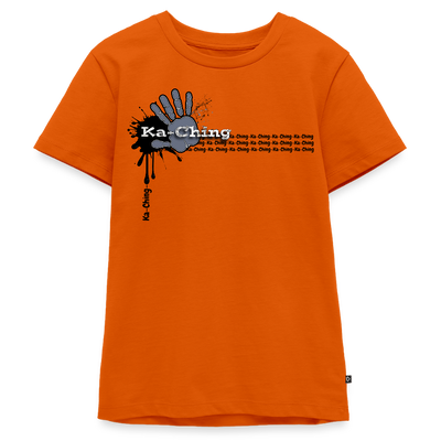 Unisex T-Shirt Ching Silver Logo - orange 