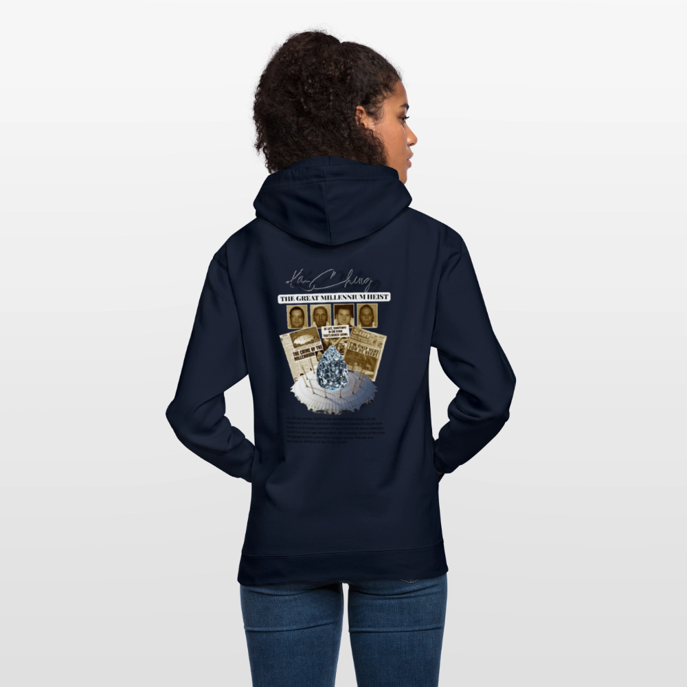 Diamond Range Unisex Hoodie limited editions design 2 - navy