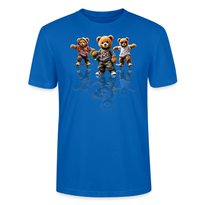 skateboarding Teds Tee - peacock-blue