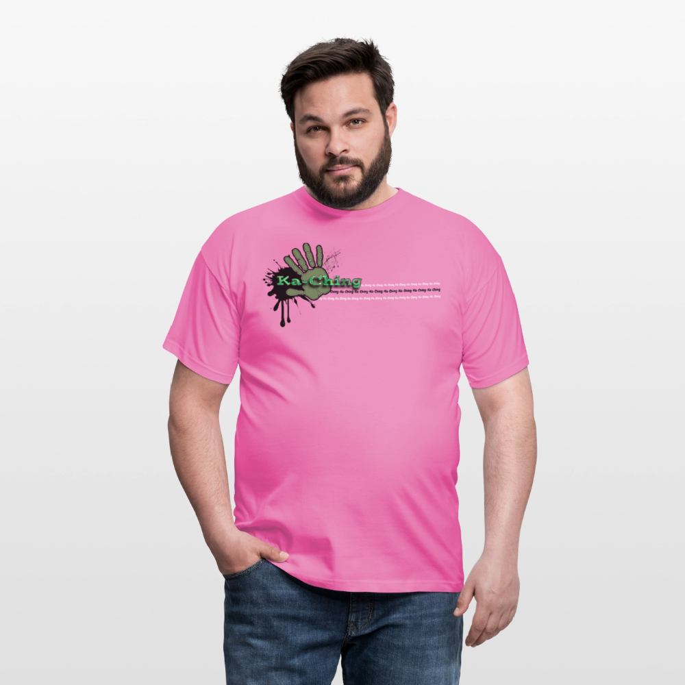 Unisex T-Shirt Ching Green Logo CHGR-T-01c - pink