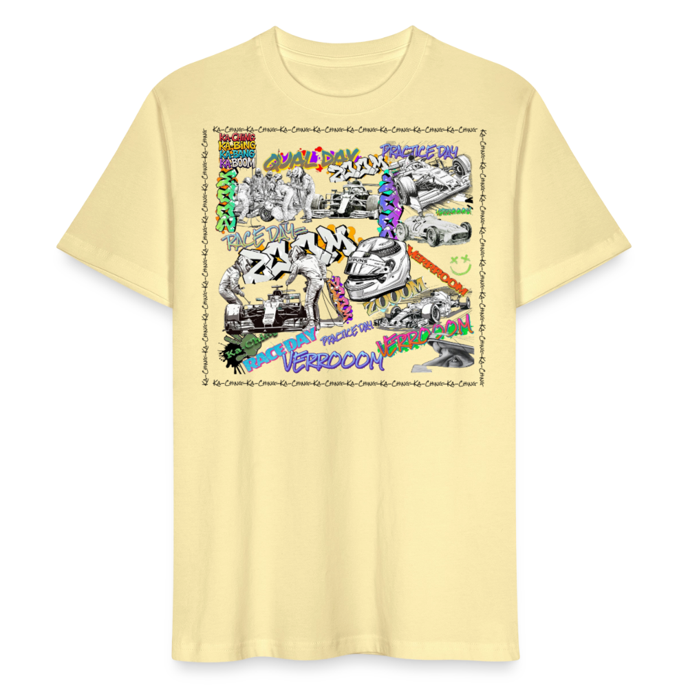 Ka-Ching Motorsports Graffiti T-Shirt - cream