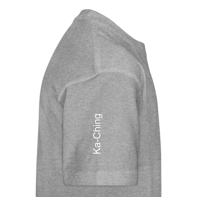 Unisex T-Shirt Ching Silver Logo - heather grey